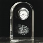 Optical crystal clock